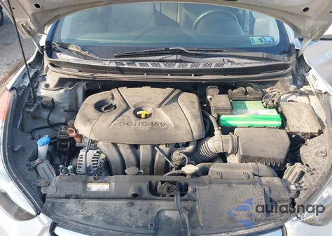 2012 Hyundai Elantra Gls from USA, damaged, VIN 5NPDH4AE4CH143276